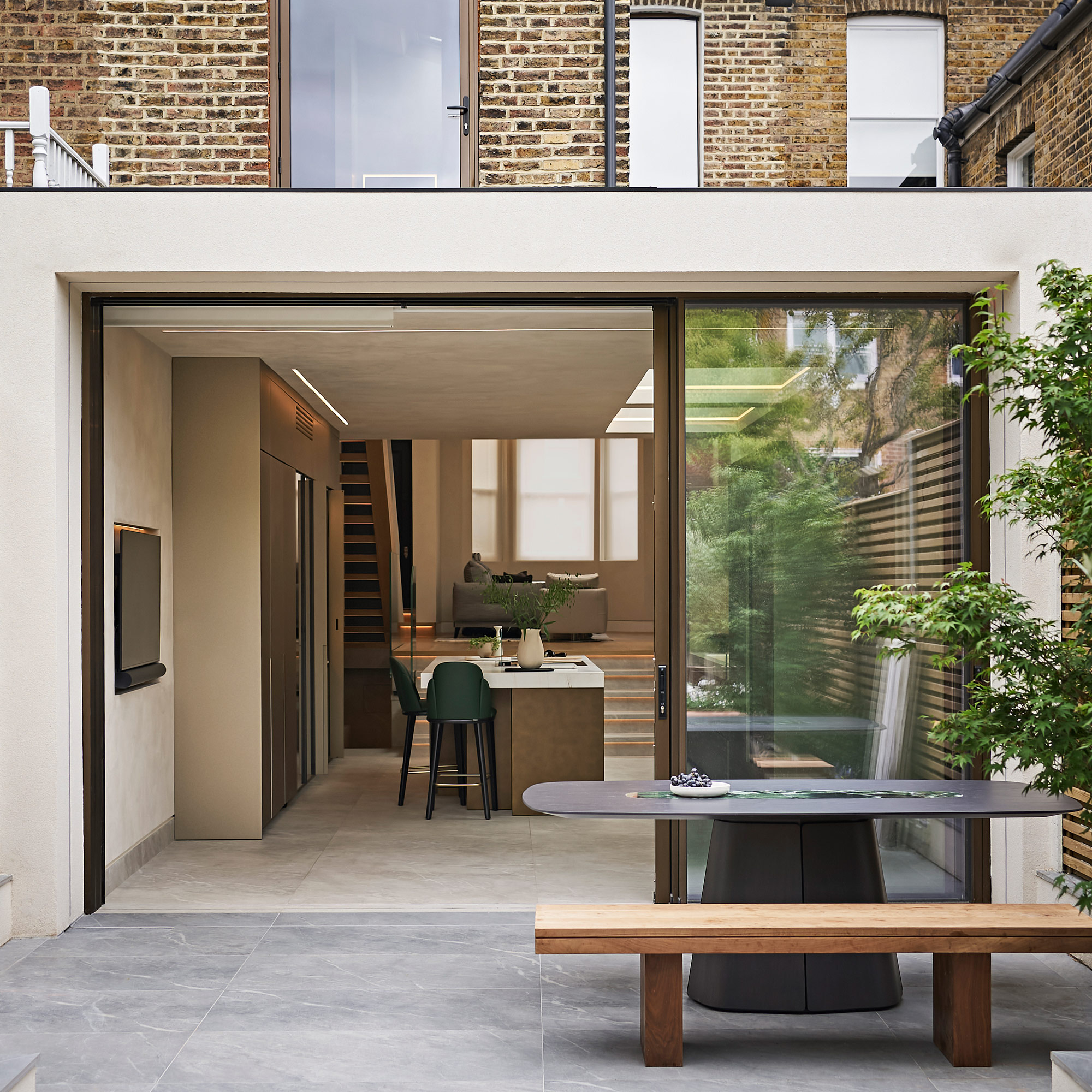 Fontana Arundel Terrace exterior of this Luxury kitchen london | Design as Art