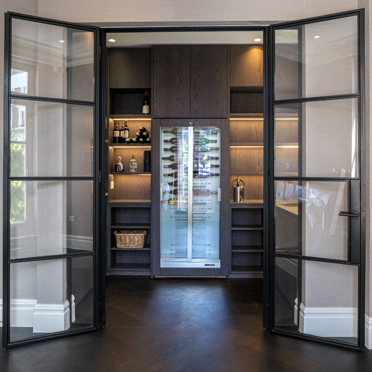 Fontana Belsize kitchen wine cooler | Design as Art