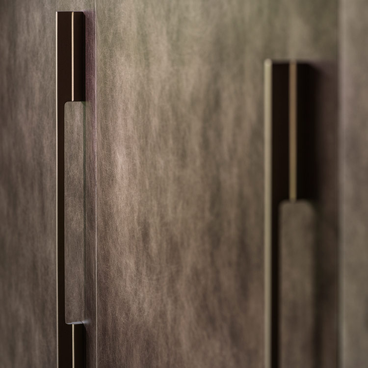 Fontana bespoke kitchen hertfordshire handle detail | Design as Art | interior architectural design studio