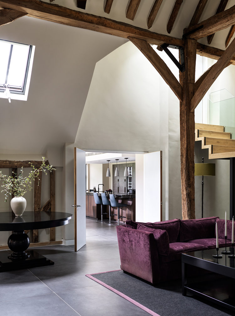 Fontana bespoke kitchen hertfordshire living room | Design as Art