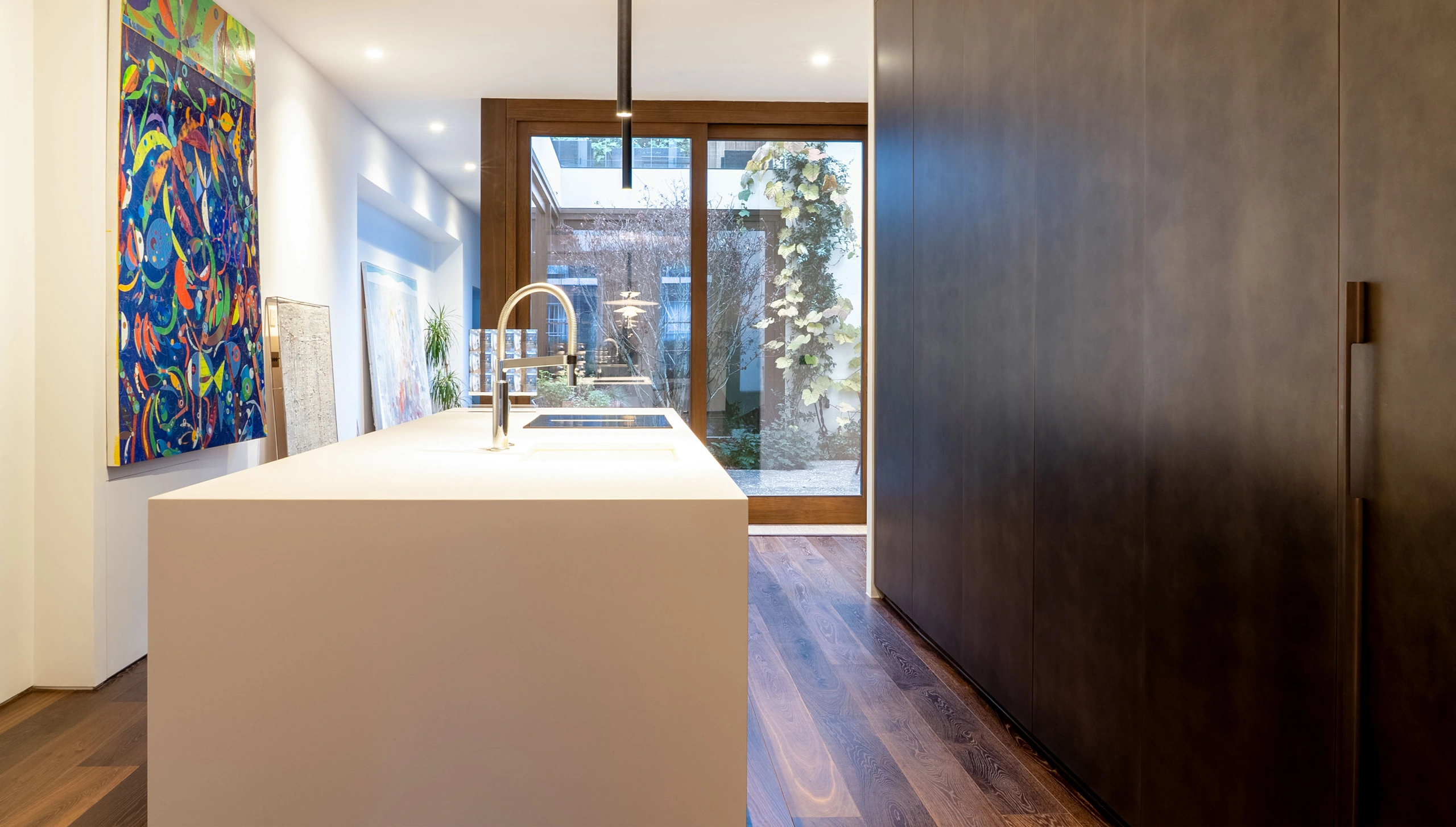 Italian kitchen living space | Fontana | Design as art